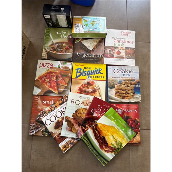 14 Cookbooks Featuring Various Cuisines and Cooking Styles