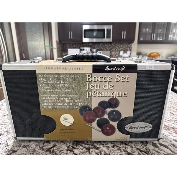 Espartoft Bocce Set with Carrying Case