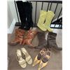 Image 1 : Womens Footwear Lot Including Boots and Heels