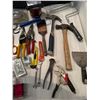 Image 3 : Hand Tools and Supplies with Measuring Tape, Pliers, and Utility Knives