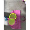 Image 2 : Childrens Toys and Accessories, Including Ride-On Walker and Tote Bag