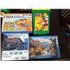 Image 2 : Toys and Puzzles Lot Including Lego Duplo, Plush Toys, and Beyblade