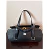 Image 3 : Three Bags Including Black Leather and Floral Fabric Designs