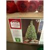 Image 4 : Holiday Decorations Including Wreath, Tree, and Decorative Accents