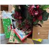 Image 2 : Christmas Decor and Accessories, Including Little People Nativity Set
