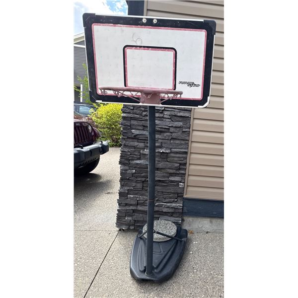 Portable Adjustable Basketball Hoop with Weighted Base