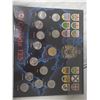 Image 2 : Canada 125 Coin Set with Paper Coin Roll Wrappers and Rolled Pennies
