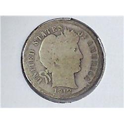 1912 Barber Dime
