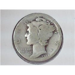 1923 Mercury Dime