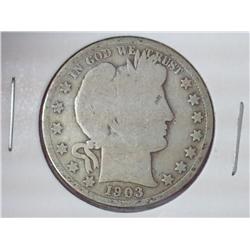 1903 Barber Half Dollar