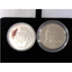 1982-S Washington And 1986-S SOL Halves (Proof)