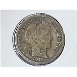 1910 Barber Dime