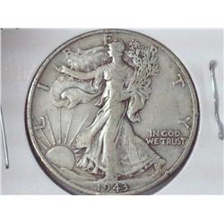 1943-D Walking Liberty Half Dollar