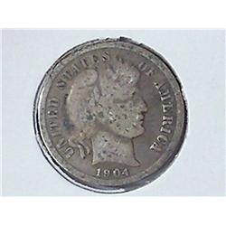 1904 Barber Dime