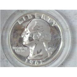 1961 Silver Washington Quarter (Proof)