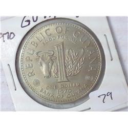 1970 Guyana Dollar (UNC)