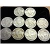 Image 2 : 10 Assorted 1920's Buffalo Nickels