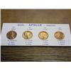 Image 1 : Apollo Moon Missions Engraved Lincoln Cent Set
