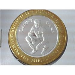 Mirage $10 Gaming Token Silver (UNC)