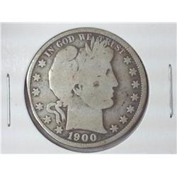 1900 Barber Half Dollar