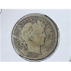 1916 Barber Dime