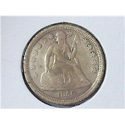 1856 Seated Liberty Dime (EF)