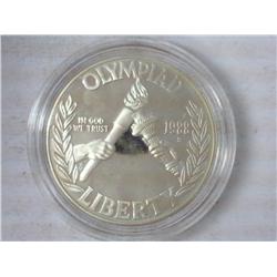 1988 US Olympic Proof Silver Dollar