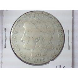 1890-CC Morgan Silver Dollar