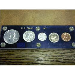 1957 US Proof Set In Capital Plastics