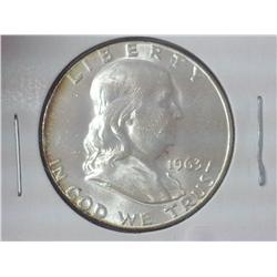 1963 Franklin Half Dollar (UNC)
