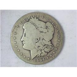 1904-S Morgan Silver Dollar (Better Date)