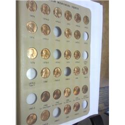 Dansco Deluxe Album Of Lincoln Cents 1909-Up