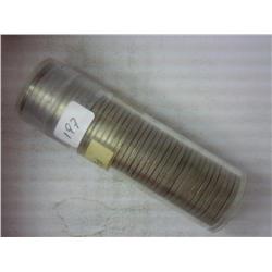 Roll Of 40 1958-D Jefferson Nickels (UNC)