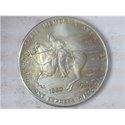 Pony Express Silver Medal (UNC) 13.8 Grams