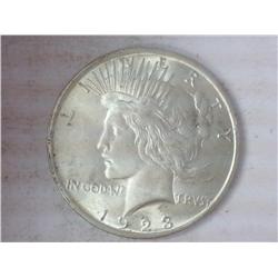 1923 Peace Silver Dollar (UNC)