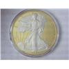 Image 1 : 2005 American Silver Eagle (Partially Gold Plated)