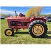 Image 1 : Massey Harris 30 Tractor, 540 PTO, 13.6x28 tires, pulley, running. Newer front tires. Casting # 7633