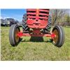 Image 25 : Massey Harris 30 Tractor, 540 PTO, 13.6x28 tires, pulley, running. Newer front tires. Casting # 7633