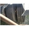 Image 12 : 2000 Cancade Super B Grain trailer. 28ft lead trailer, 31ft rear trailer. V.G Hankook 11R24.5 tires.