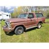 Image 1 : 1979 Ford Bronco, 4x4, 400 engine, manual trans, headers, new dual exhaust, powertrain has under 10,