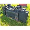 Image 3 : 78 HLA Skidsteer Grapple bucket c/w cutting edge & flat face couplers. Used very little.