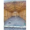 Image 8 : 10 X 16ft Wood storage building. Doors at both ends, wood floor. Will load.