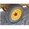 Image 5 : 8 X 14ft Antique hay rack on 4 wheel rubber tire wagon.