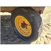 Image 9 : 8 X 14ft Antique hay rack on 4 wheel rubber tire wagon.
