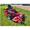 Image 3 : Steiner 52 inch Zero turn mower.  Showing 531 hrs, Onan 20 HP, elec. start, runs intermittently. Hyd