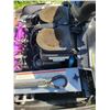Image 13 : 1998 Polaris Ultra touring 2 seater snow mobile. Showing 991km, electric start & reverse, tow hitch,