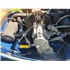 Image 12 : Evinrude Quiet Flite snowmobile. 2 seater, twin cyl, elec. start, reverse. Runs with a prime, wide t