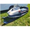 Image 1 : Evinrude Quiet Flite snowmobile. 2 seater, twin cyl, elec. start, reverse. Runs with a prime, wide t