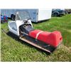 Image 6 : 1971 Polaris snowmobile. Twin cyd. free air. Runs with a prime. Showing 2171 miles. S/N: 0704951.