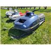 Image 1 : 1980 Polaris 440 snowmobile. Twin cyd. free air. Runs with a prime. Showing 900 miles. S/N:0616610.
